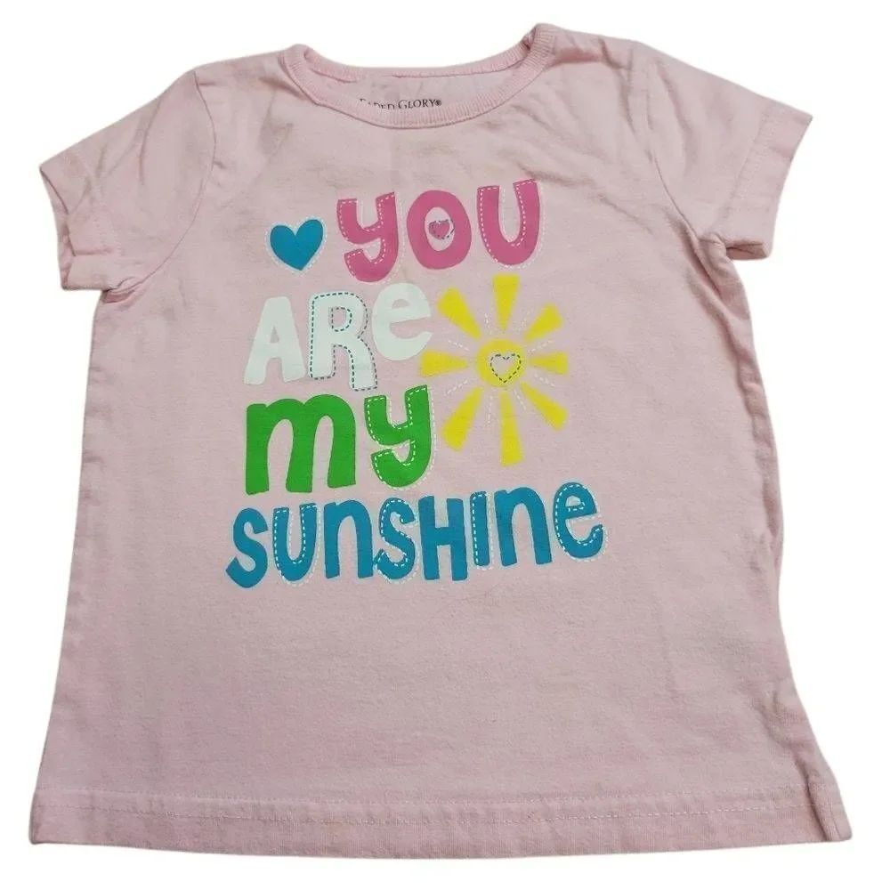Faded Glory you are my sunshine shirt 24 months